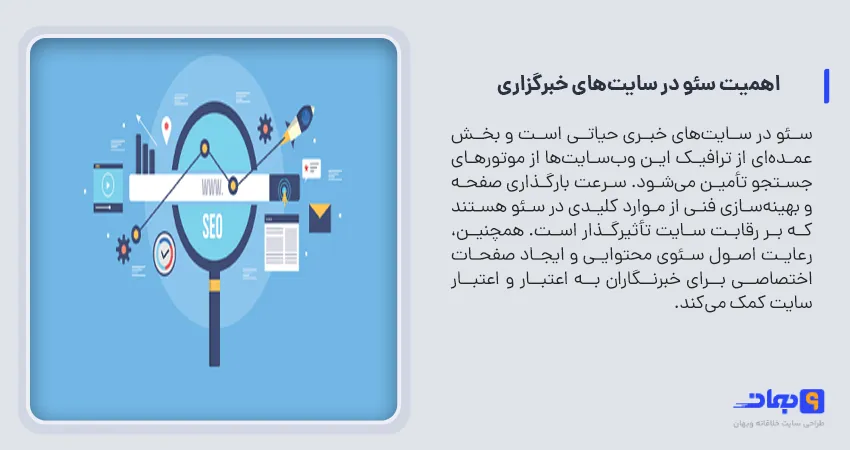 اهمیت سئو در سایتهای خبرگزاری
